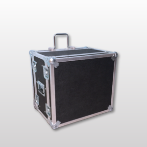 Shockmount Rack Cases with Tilt Wheels and handle – Example B