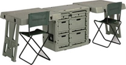 472-FLD-DESK-DD Field Desk 2 Chairs, 2 Desks